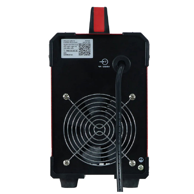 Máy hàn que chống giật 200A/220V Hồng Ký Eco HK200E hàn que từ 2.6mm - 5.0mm