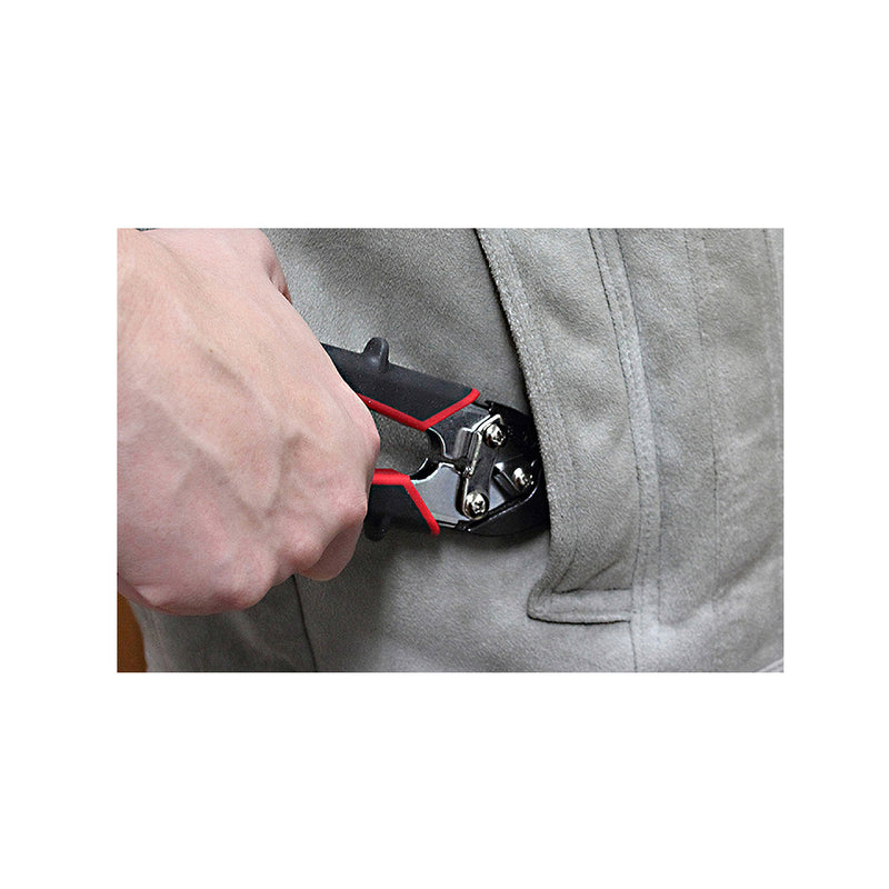 Kéo cắt tôn mũi thẳng 180mm (7 inch) Fujiya BKB-180M, chất liệu thép hợp kim cao cấp. Xuất xứ Đài Loan