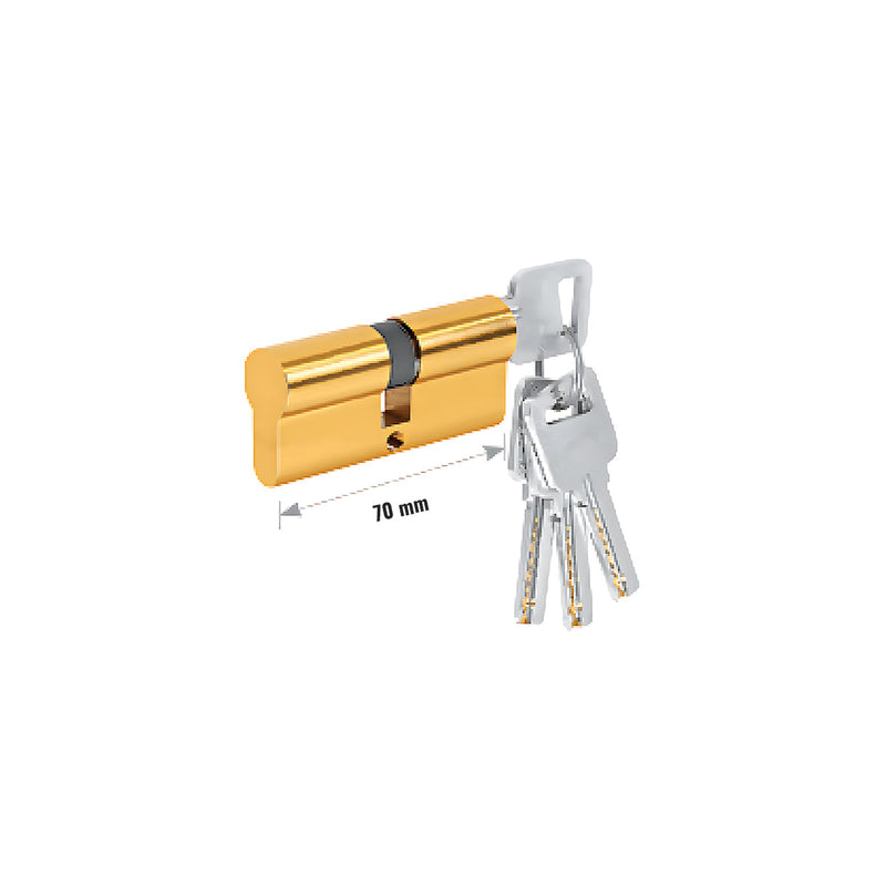 Phụ kiện lõi Khóa kèm chìa phụ Việt Tiệp mã số 2018, lõi 1 ban công dài 7cm