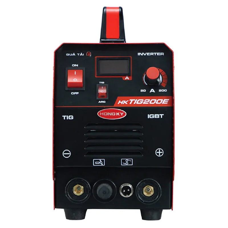 Máy hàn TIG DC và hàn que 200A/220V Hồng Ký Eco HKTIG200E