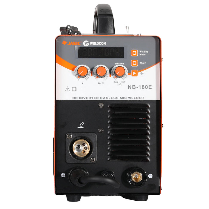 Máy hàn MIG dùng khí, không dùng khí và hàn que Jasic MIG NB-180E dòng hàn tối đa 180A