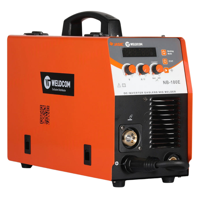 Máy hàn MIG dùng khí, không dùng khí và hàn que Jasic MIG NB-180E dòng hàn tối đa 180A