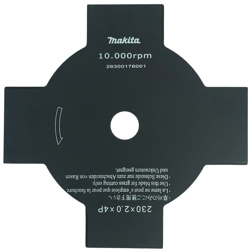 Lưỡi cắt cỏ 4 răng Makita DA00000181 đường kính 230mm