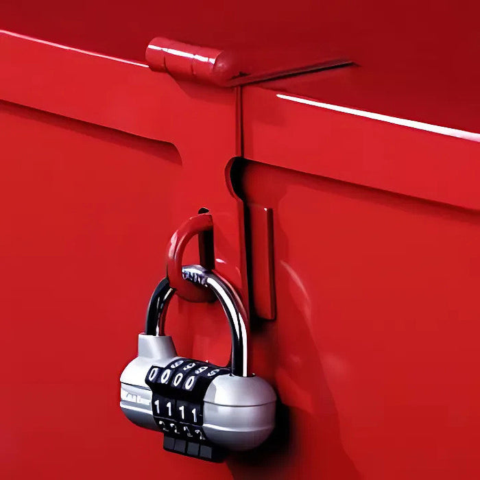 Ổ khóa số Master Lock 1520EURD cao cấp, thân khóa bằng kim loại 64mm, 4 cọc số