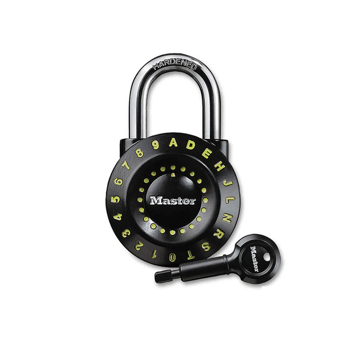 Ổ khóa mật mã kết hợp chữ và số Master Lock 1590EURD cao cấp, thân khóa bằng kim loại 49mm