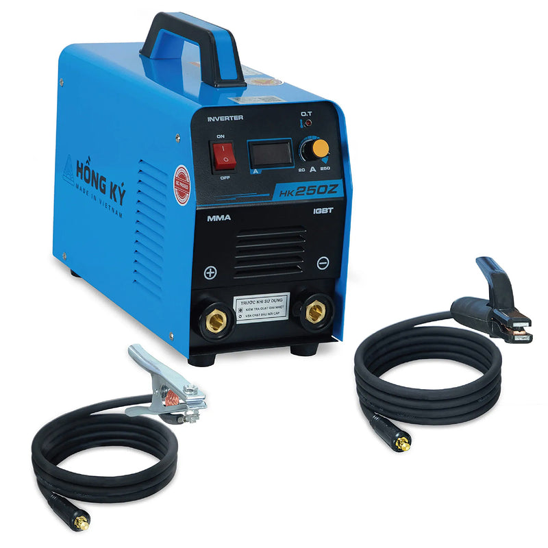 Máy hàn que 250A/220V Hồng Ký Eco HK250Z hàn que từ 2.6mm - 4.0mm