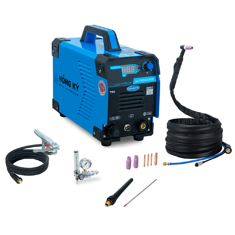 Máy hàn TIG DC một chức năng 200A/220V Hồng Ký Eco HKTIG200Z