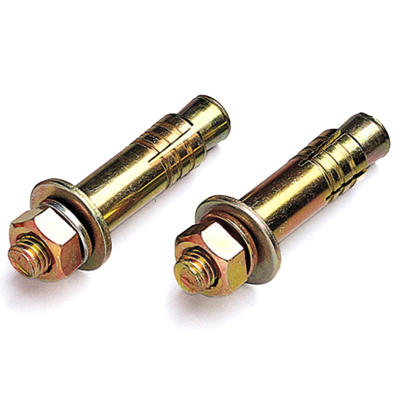 Tắc kê nở rút sắt B-Type hệ mét và inch Unika, chất liệu mạ Crom, chuyên dùng cho bê tông và đá. Chứng nhận JCAA