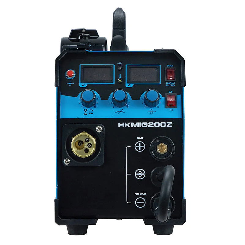 Máy hàn MIG không dùng khí 3 chức năng 160A/220V Hồng Ký Eco HKMIG200Z