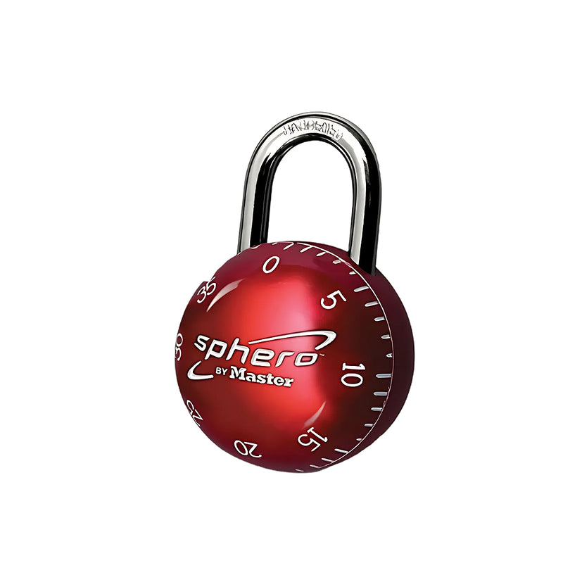 Ổ khóa số Master Lock 2076EURDAST cao cấp, có thể mở khóa bằng chìa, thân khóa bằng kim loại 49mm