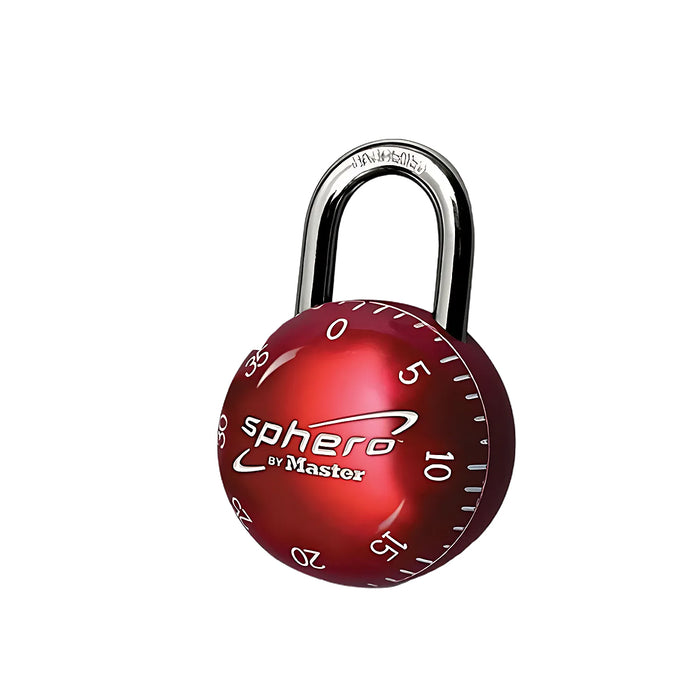 Ổ khóa số Master Lock 2076EURDAST cao cấp, có thể mở khóa bằng chìa, thân khóa bằng kim loại 49mm