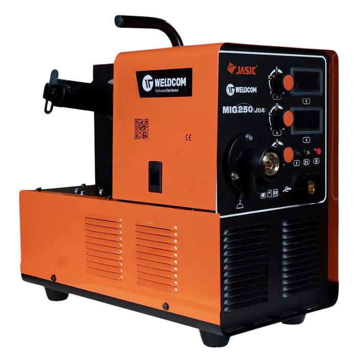 Máy hàn MIG đầu cấp dây liền Jasic MIG-250 J04 dòng hàn tối đa 250A