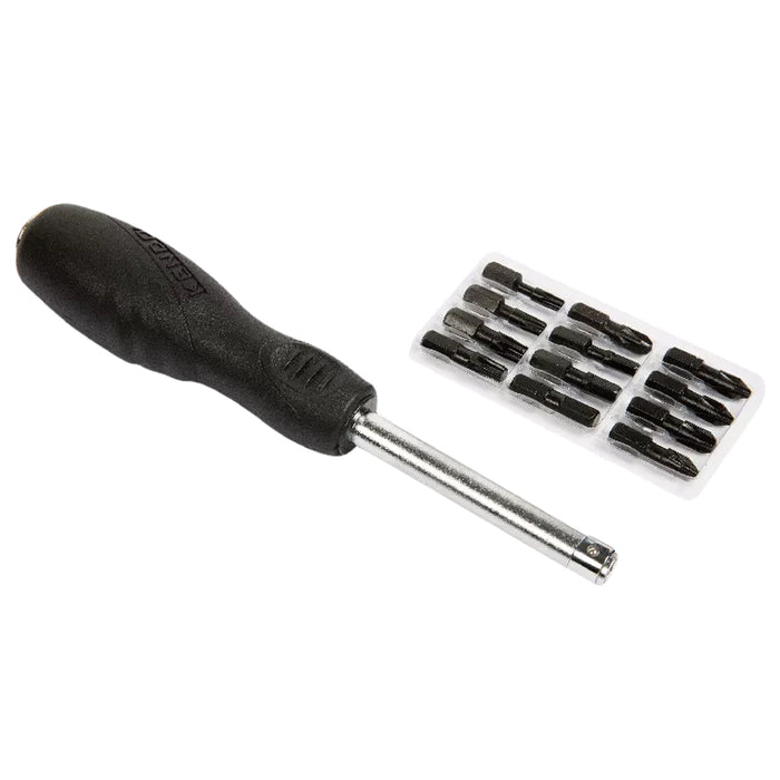 Bộ tua vít đóng xoay 13 chi tiết Kendo 20021 vật liệu thép S2