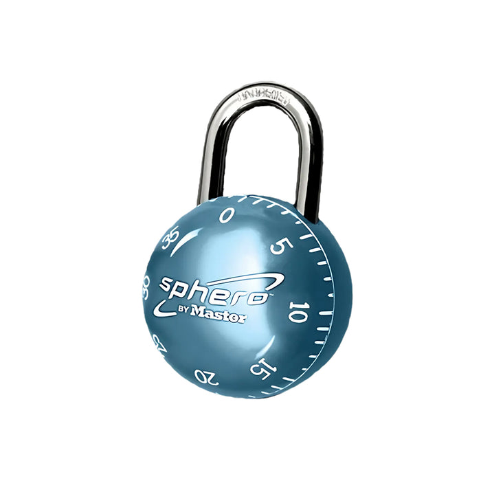 Ổ khóa số Master Lock 2076EURDAST cao cấp, có thể mở khóa bằng chìa, thân khóa bằng kim loại 49mm