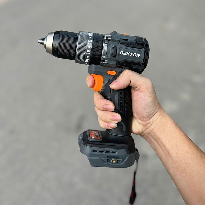 Máy khoan động lực dùng pin 21V Dekton M21-KB1368PRO, lực siết 68Nm, đầu cặp 10mm