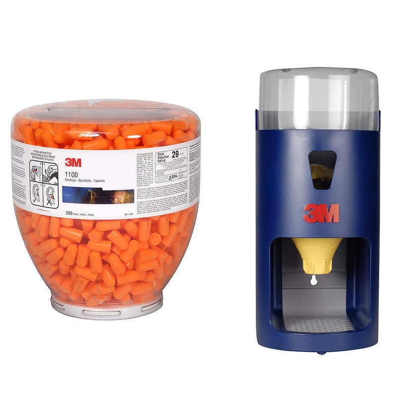 Nút bịt tai chống ồn 3M Earplugs 1100 chất liệu Foam mềm