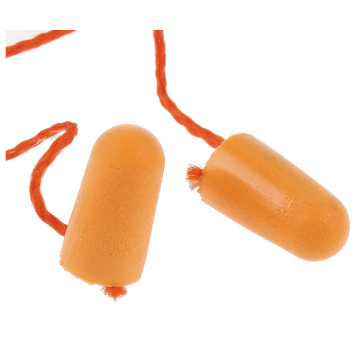 Nút bịt tai chống ồn loại có dây 3M Earplugs 1110 chất liệu Foam mềm