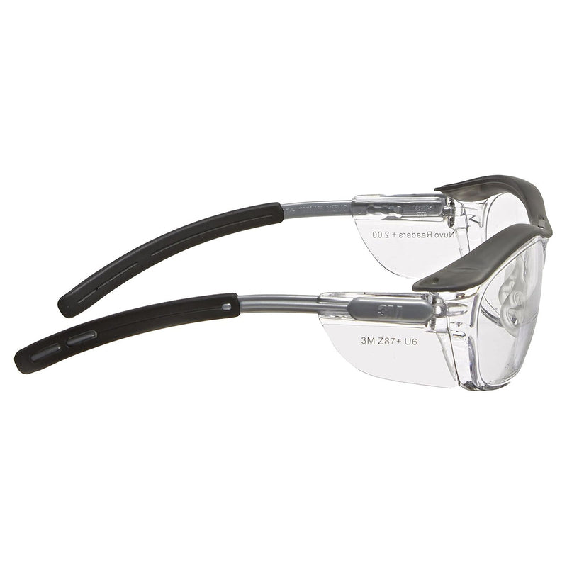 Kính bảo hộ cho người cận thị 3M Nuvo Reader Series độ cận từ +1.5D - +2.5D, chống trầy và chống đọng sương