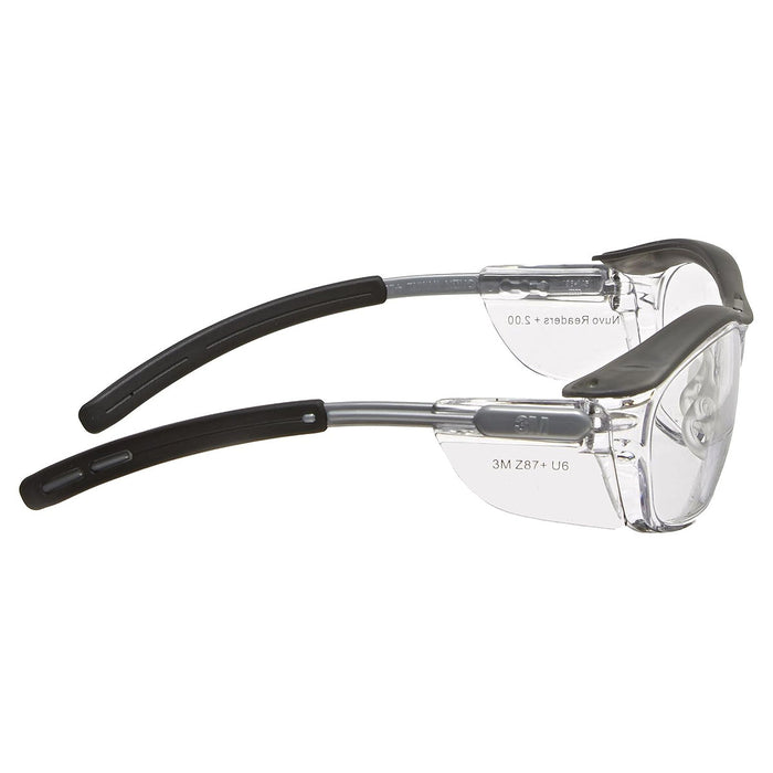 Kính bảo hộ cho người cận thị 3M Nuvo Reader Series độ cận từ +1.5D - +2.5D, chống trầy và chống đọng sương