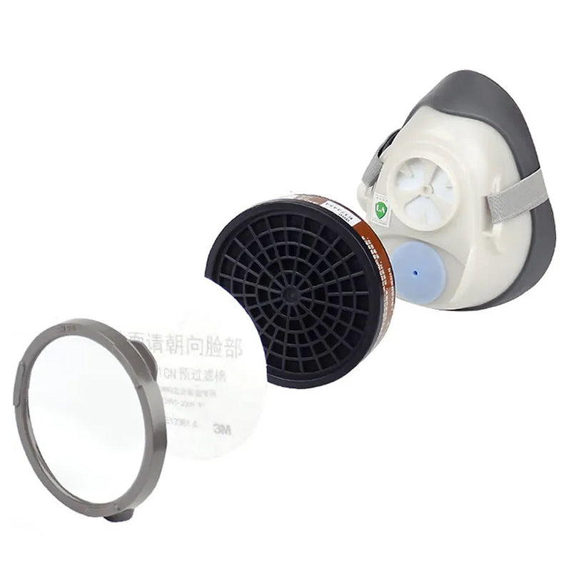 Mặt nạ phòng độc 1 phin lọc 3M Taishan 1200 chuẩn kết nối Snap-Fit ( Nhấn )