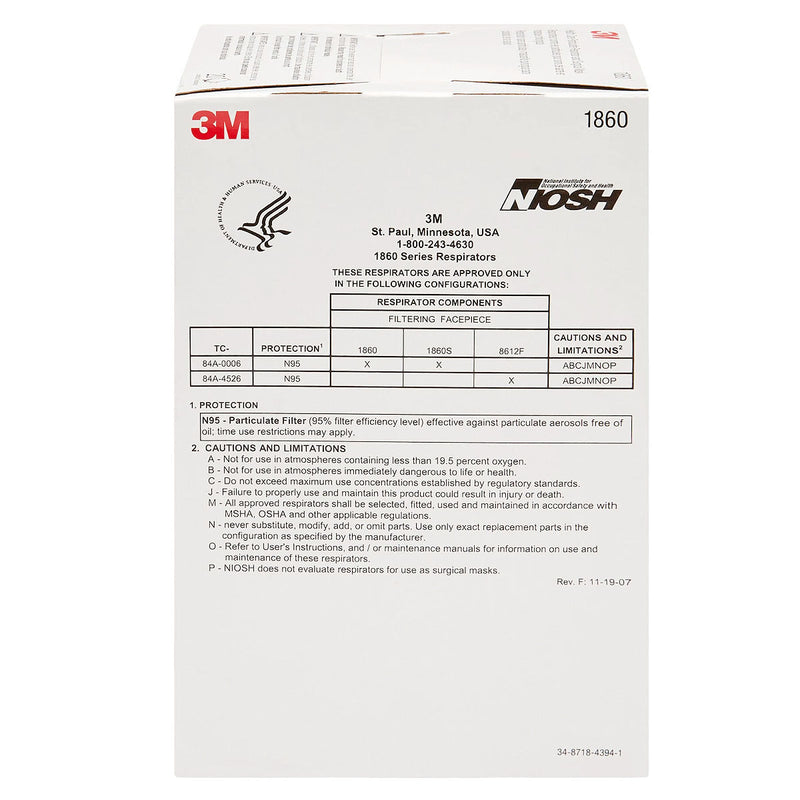 Khẩu trang phẩu thuật 3M 1860