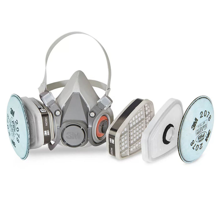 Túi 2 tấm lọc bụi P95 và hỗ trợ giảm mùi Axit mức thấp 3M 2078 dùng cho mặt nạ phòng độc chuẩn kết nối Bayonet ( Ngàm xoay )