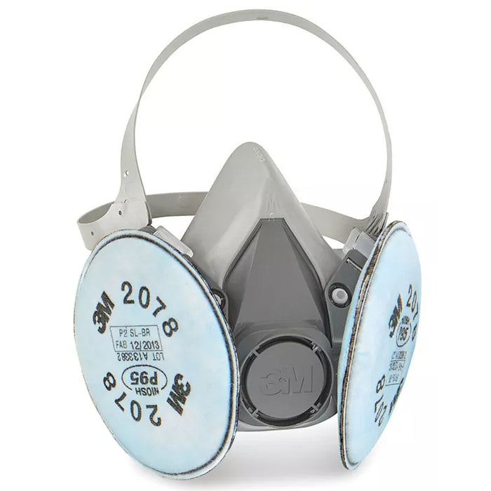 Túi 2 tấm lọc bụi P95 và hỗ trợ giảm mùi Axit mức thấp 3M 2078 dùng cho mặt nạ phòng độc chuẩn kết nối Bayonet ( Ngàm xoay )