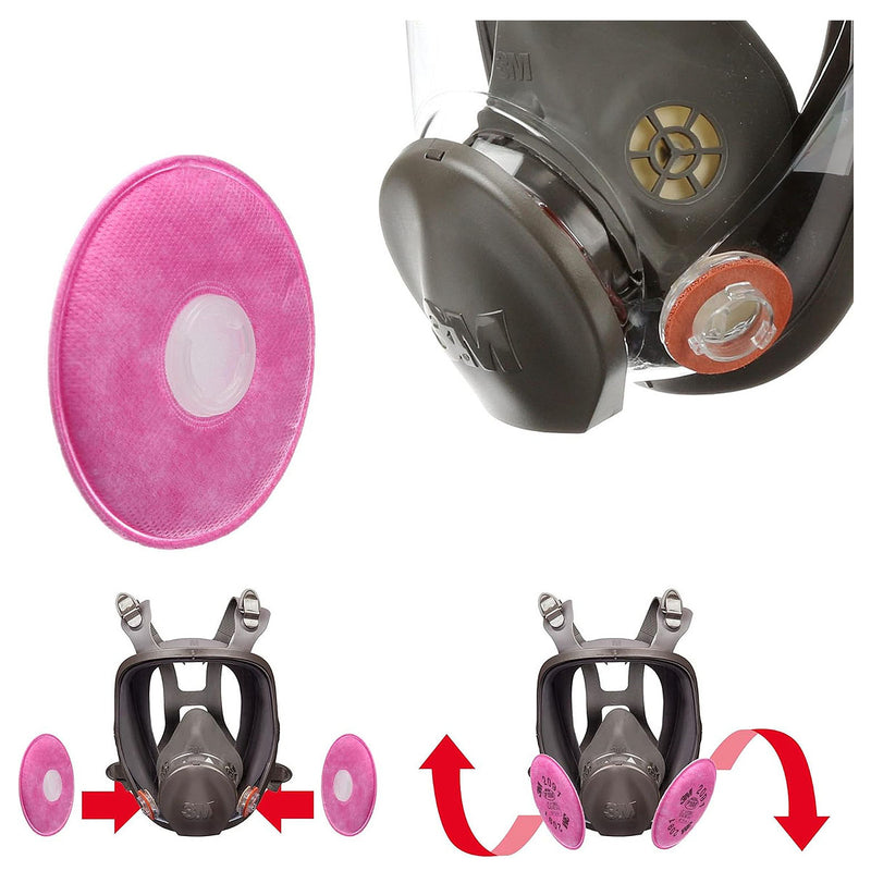 Túi 2 tấm lọc bụi P100 3M 2091 ngàm xoay Bayonet