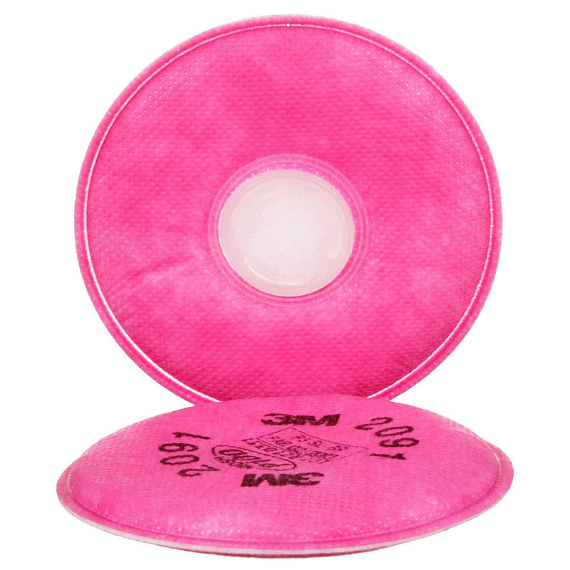 Túi 2 tấm lọc bụi P100 3M 2091 ngàm xoay Bayonet