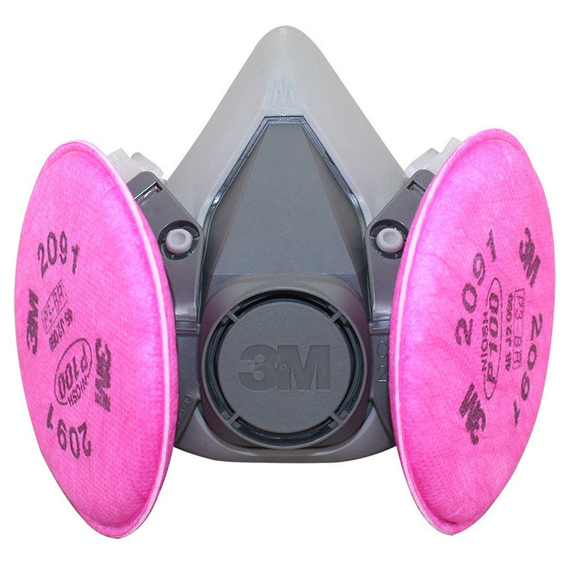 Túi 2 tấm lọc bụi P100 và giảm mùi khí hữu cơ mức độ thấp 3M 2097 dùng cho mặt nạ phòng độc chuẩn kết nối Bayonet ( Ngàm xoay )