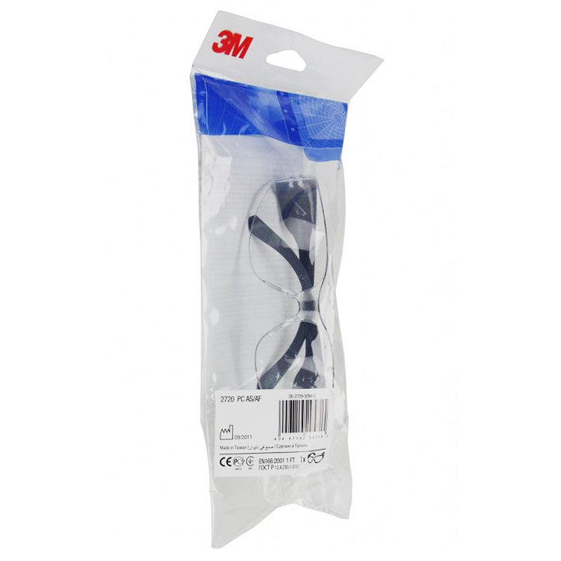 Kính bảo hộ 3M 2700 Series chống trầy xước, chống đọng sương