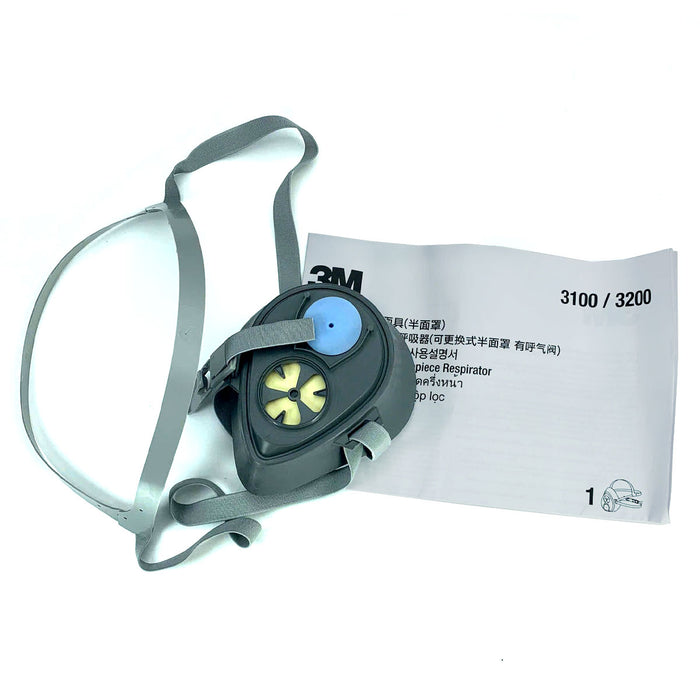 Mặt nạ phòng độc 1 phin lọc 3M 3000 Series chuẩn kết nối Snap-Fit ( Nhấn )