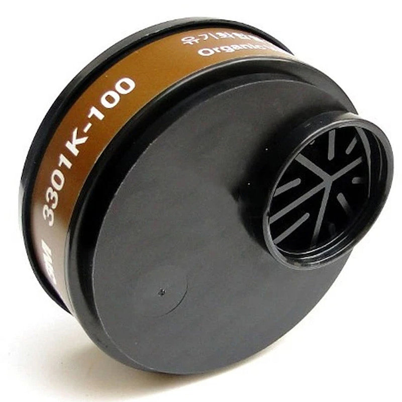 Phin lọc hỗn hợp 3M 3301K-100 dùng cho mặt nạ phòng độc chuẩn kết nối Snap-Fit ( Nhấn )