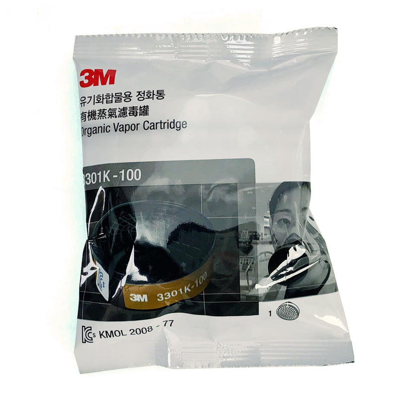 Phin lọc hỗn hợp 3M 3301K-100 dùng cho mặt nạ phòng độc chuẩn kết nối Snap-Fit ( Nhấn )