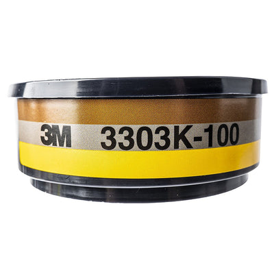 Phin lọc hỗn hợp cao cấp 3M 3303K-100 dùng cho mặt nạ phòng độc chuẩn kết nối Snap-Fit ( Nhấn )