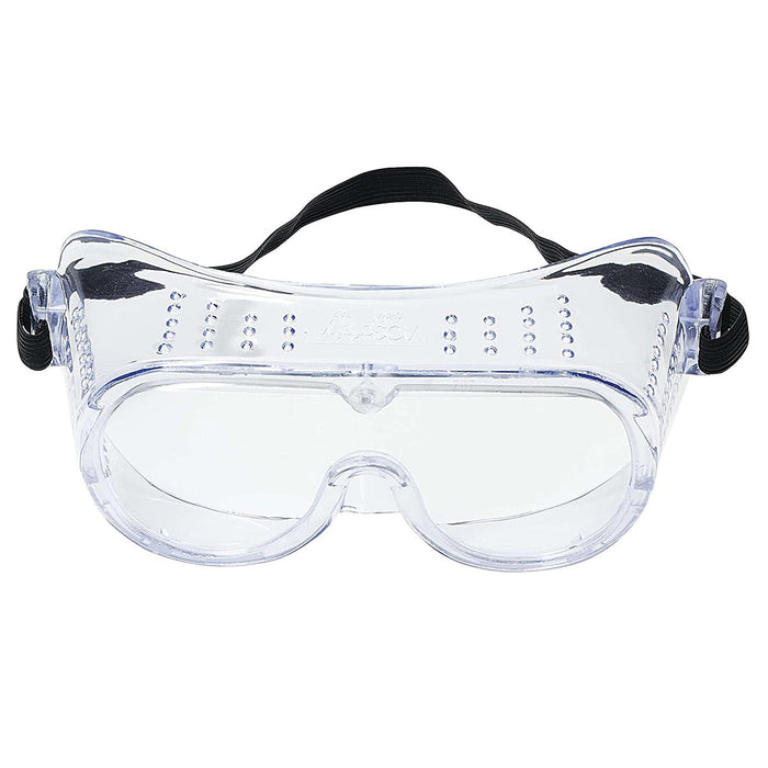 Kính bảo hộ chống hóa chất 3M Goggle 332 có các lỗ thông hơi trực tiếp