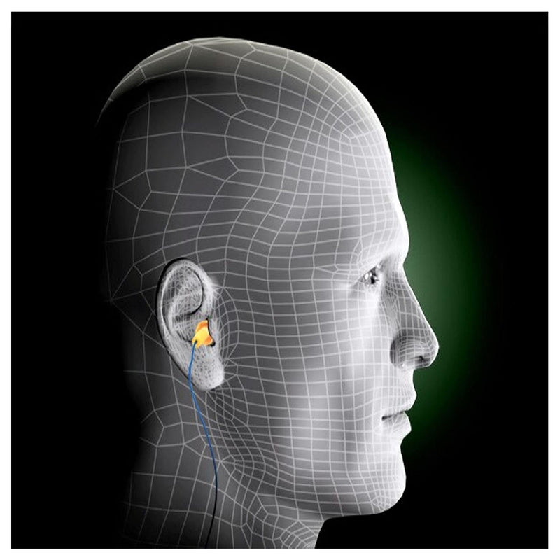 Nút bịt tai chống ồn, loại có dây 3M E-A-R UltraFit Earplugs 340-4004 chất liệu Silicon