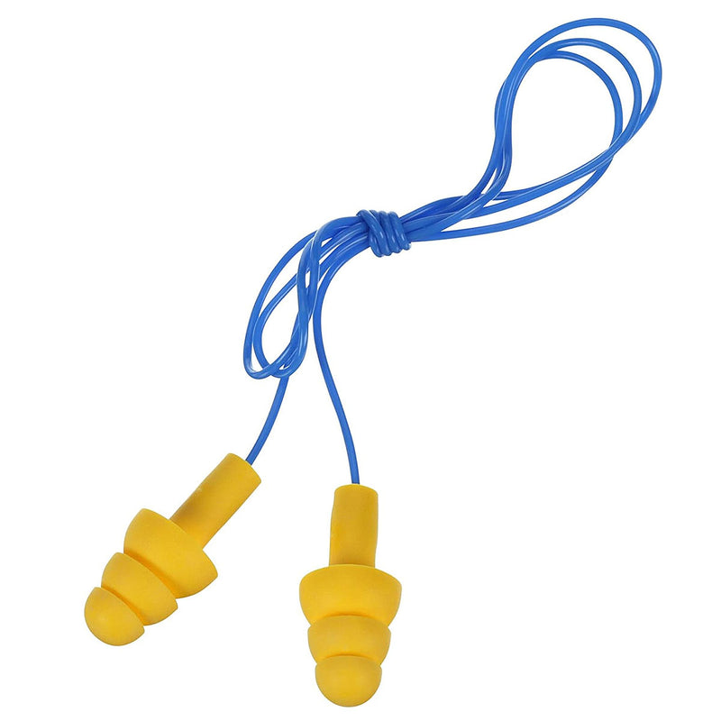 Nút bịt tai chống ồn, loại có dây 3M E-A-R UltraFit Earplugs 340-4004 chất liệu Silicon
