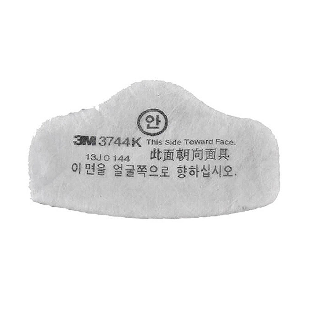 Tấm lọc bụi, khói hàn, khí hữu cơ 3M 3744K có lớp than hoạt tính khử mùi