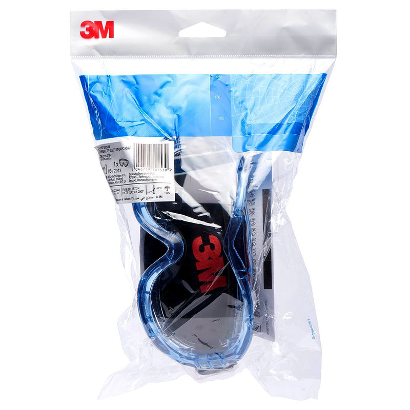 Kính bảo hộ chống hóa chất 3M Fahrenheit 40654 có lỗ thông hơi gián tiếp