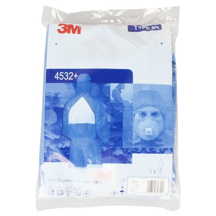 Quần áo bảo hộ cao cấp 3M 4532+ dành cho các công việc có mức độ rủi ro cao ( CE Category III )