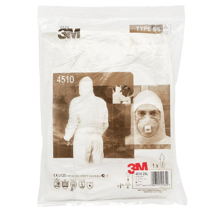 Quần áo bảo hộ cao cấp 3M 4570 dành cho các công việc có mức độ rủi ro cực cao ( CE Category III ), chịu được hóa chất đọc hại mạnh