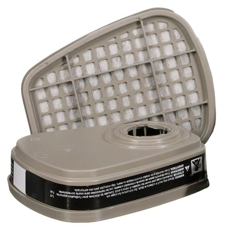 Túi 2 phin lọc khí hữu cơ 3M 6001 dùng cho mặt nạ phòng độc chuẩn kết nối Bayonet ( Ngàm xoay )