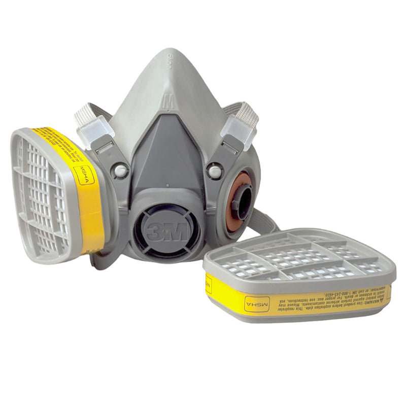 Túi 2 phin lọc khí hữu cơ và khí Axit 3M 6003 dùng cho mặt nạ phòng độc chuẩn kết nối Bayonet ( Ngàm xoay )