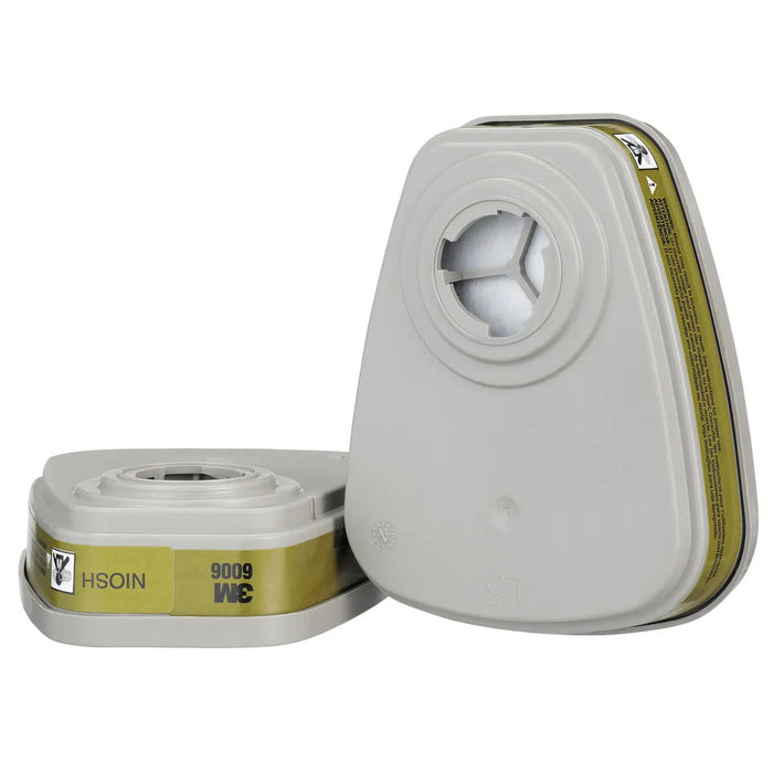 Túi 2 phin lọc khí đa năng 3M 6006 dùng cho mặt nạ phòng độc chuẩn kết nối Bayonet ( Ngàm xoay )