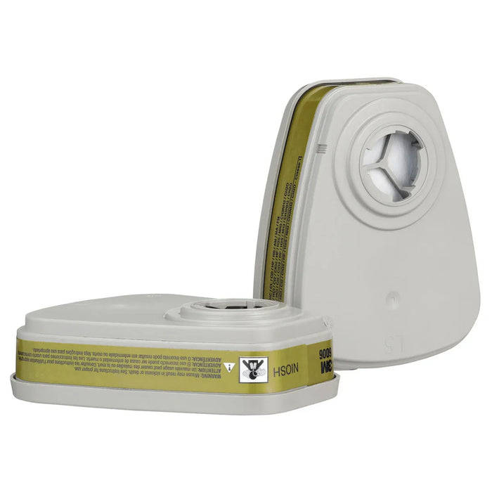 Túi 2 phin lọc khí đa năng 3M 6006 dùng cho mặt nạ phòng độc chuẩn kết nối Bayonet ( Ngàm xoay )