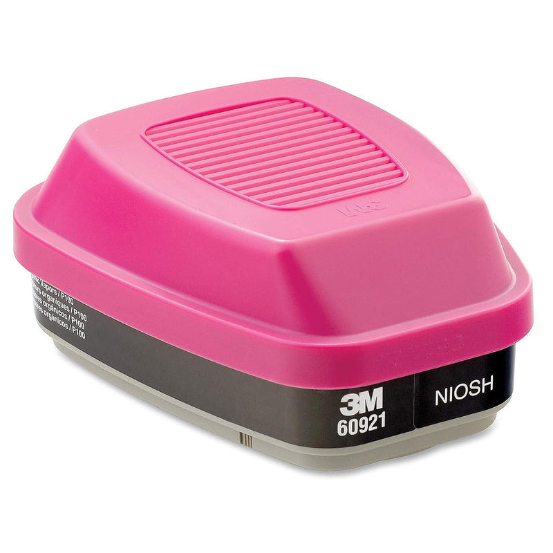 Túi 2 hộp phin lọc bụi P100 và khí hữu cơ 3M 60921 ngàm xoay Bayonet