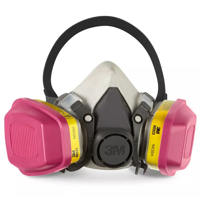 Túi 2 hộp phin lọc bụi P100, khí hữu cơ và khí Axit 3M 60923 ngàm xoay Bayonet