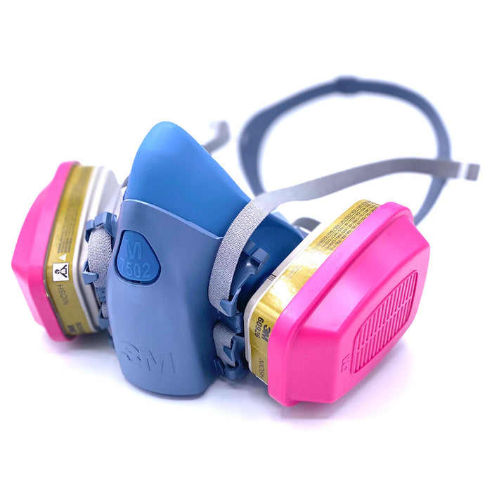 Túi 2 hộp phin lọc hỗn hợp 3M 60926 dùng cho mặt nạ phòng độc chuẩn kết nối Bayonet ( Ngàm xoay )