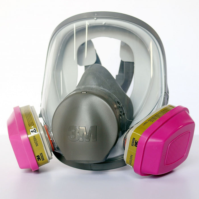 Túi 2 hộp phin lọc hỗn hợp 3M 60926 dùng cho mặt nạ phòng độc chuẩn kết nối Bayonet ( Ngàm xoay )